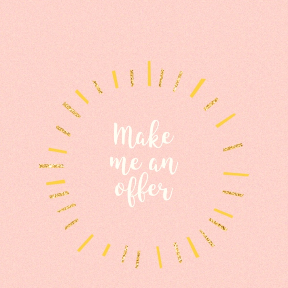 Make me an offer on something you want!